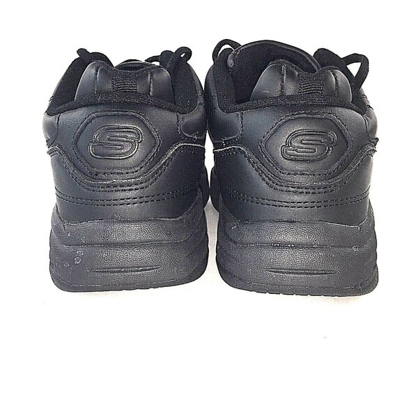 Skechers Womens Black Work Safety Shoes sz 8.5 US SN76340 Slip Resistant NWOB - Picture 5 of 12
